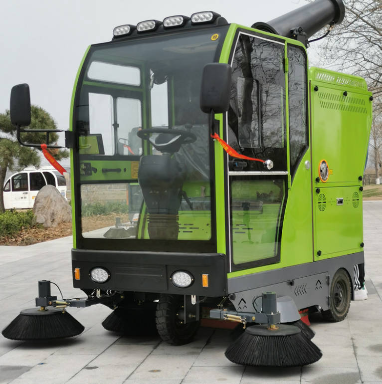 闵行道路清洁广泛应用电动环卫清扫车